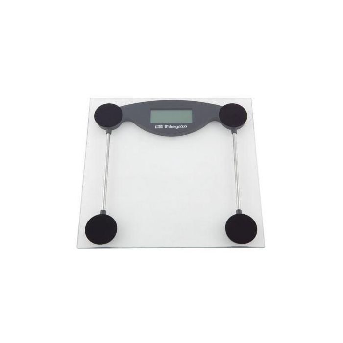 Báscula de Baño Orbegozo PB-2211/ Hasta 150kg/ Cristal