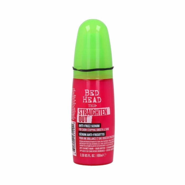 Tigi BED HEAD Straighten Out Sérum Antifrizz Liso Brillo Protección Térmica Cabello 100 ml