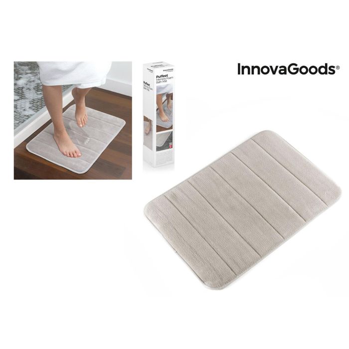 Alfombra de Baño Viscoelástica Puffeet InnovaGoods 0 Alfombra de Baño Viscoelástica Puffeet InnovaGoods 0