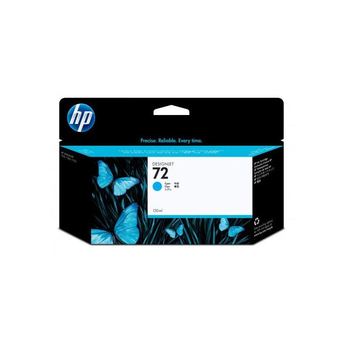 Hp 72 T610/1100 Cartucho de Tinta Ink-jet Cian Original 130ml para DesignJet