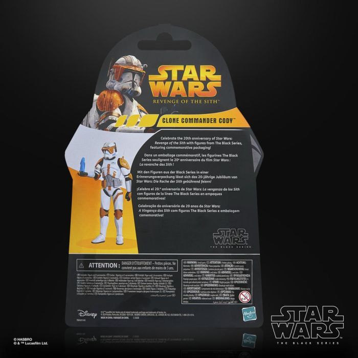 Figura Hasbro Star Wars The Black 3 Figura Hasbro Star Wars The Black 3