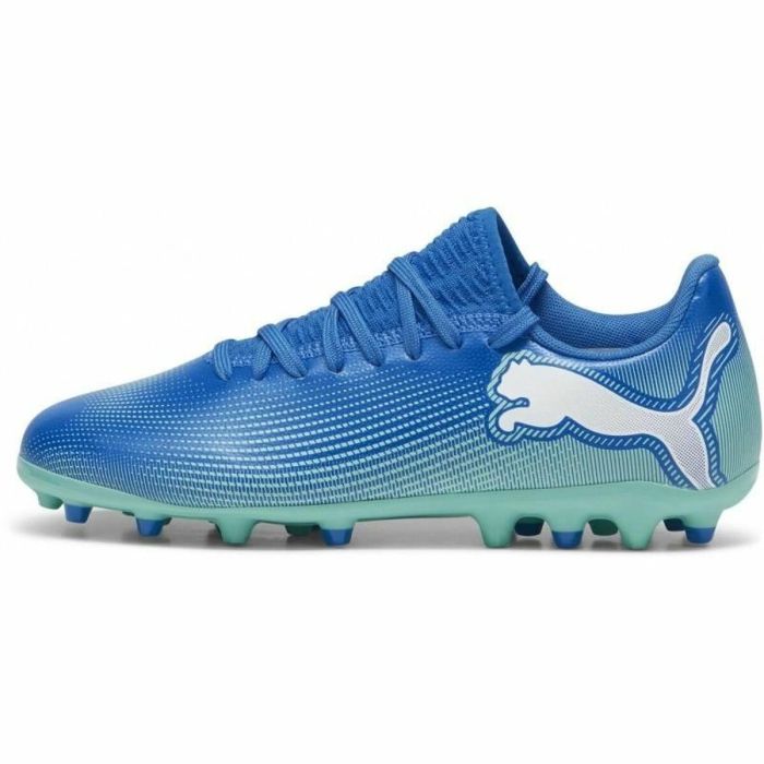 Botas de Fútbol para Niños Puma Future 7 Play Mg Azul 4