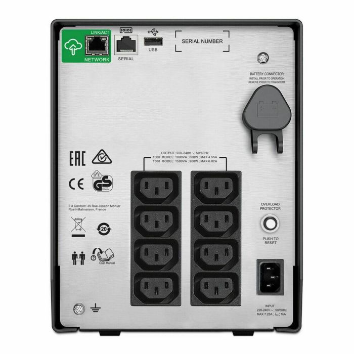 SAI Interactivo APC SMC1000IC 600 W 1000 VA 1 SAI Interactivo APC SMC1000IC 600 W 1000 VA 1