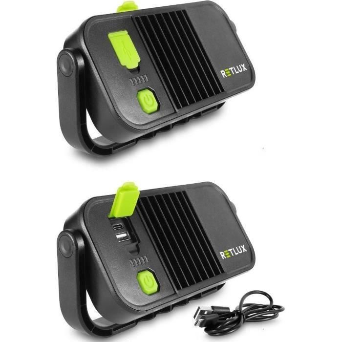 Retlux RPL 200 Lámpara de trabajo con batería externa 5 Retlux RPL 200 Lámpara de trabajo con batería externa 5