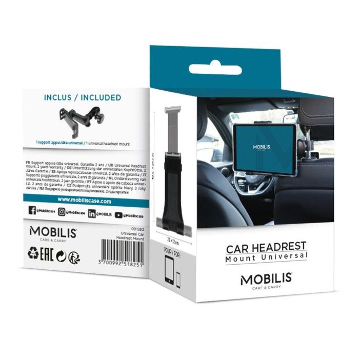 Soporte de Tablet para Coche Mobilis 001282 1 Soporte de Tablet para Coche Mobilis 001282 1