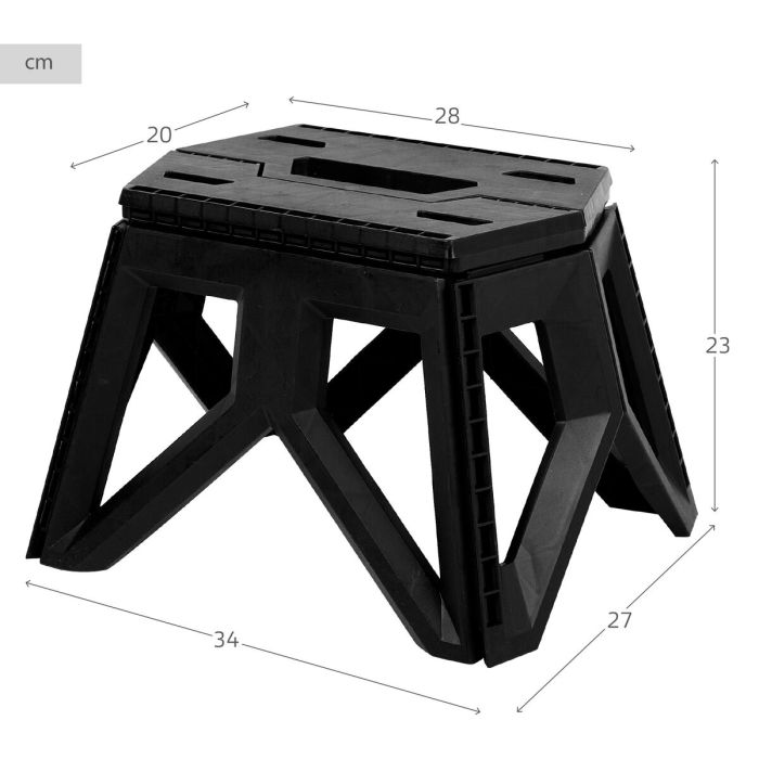 Taburete Plegable Aktive 34 X 23 X 27 CM (6 Unidades) 3