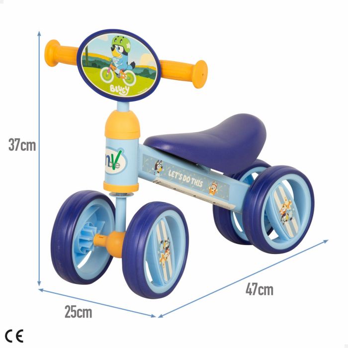 Triciclo Bluey Azul 47 x 37 x 25 cm (2 Unidades) 3 Triciclo Bluey Azul 47 x 37 x 25 cm (2 Unidades) 3