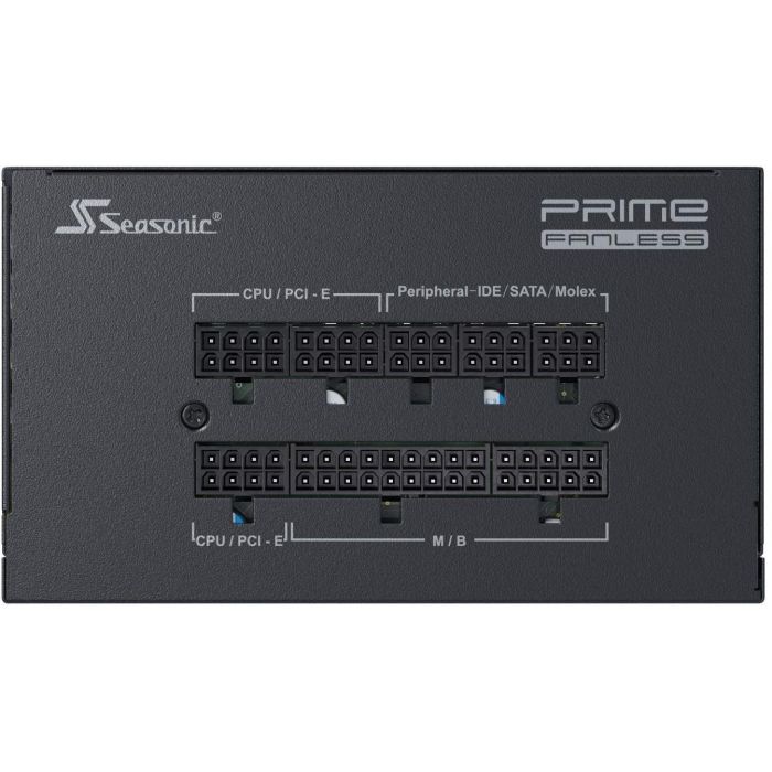 Seasonic PRIME PX-500 Fuente de Alimentación 500W 80 PLUS Platinum Fanless ATX Completamente Modular 5