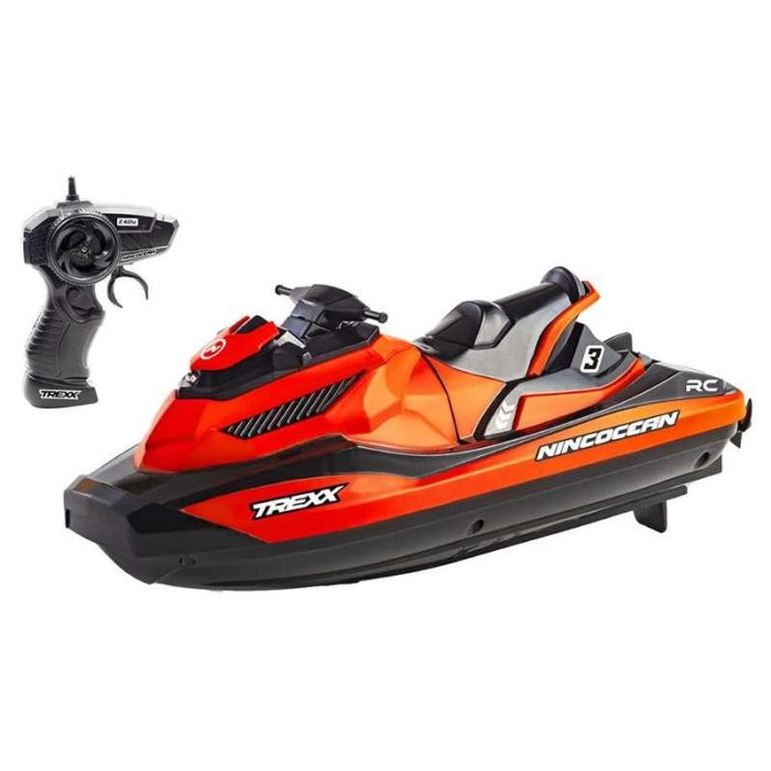 Moto de agua radio control trexx con 2 motores, emisora 2,4ghz y batería de 3,7v 24,5x22x9 cm 10 Moto de agua radio control trexx con 2 motores, emisora 2,4ghz y batería de 3,7v 24,5x22x9 cm 10