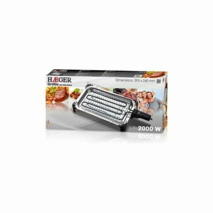 Plancha Grill Haeger Localization-B06XRDLCYW 2000W Negro 6