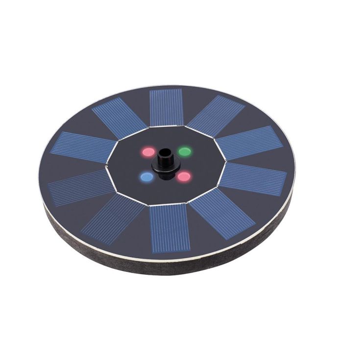 Lumineo Fuente jardín solar plástico exterior LED RGB cambio de colores 893035