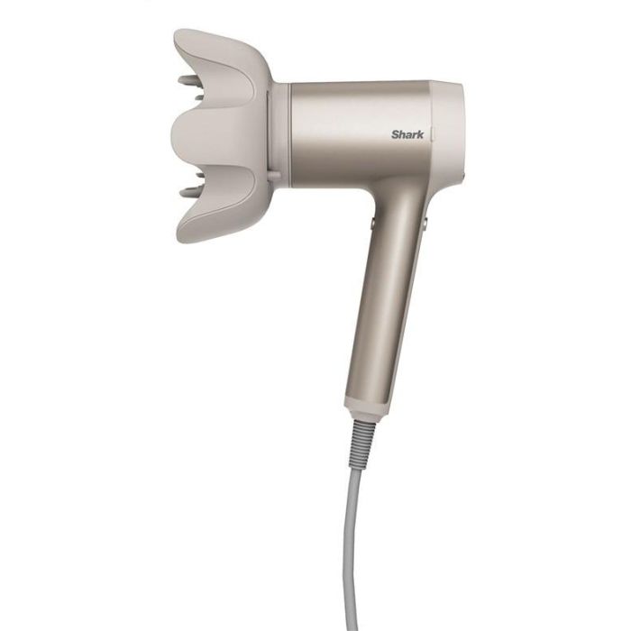 Shark HD120SLEU Secador de Pelo Style iQ Champagne con 3 Accesorios Inteligentes para Todo Tipo de Cabello