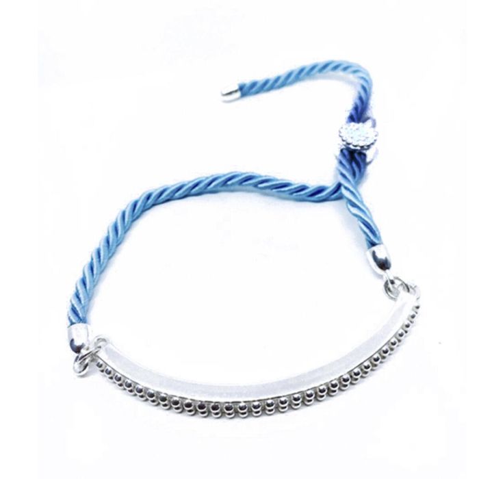 Pulsera Mujer Panarea BS19PL2AZ Azul Plata Plateado (Ajustable) Pulsera Mujer Panarea BS19PL2AZ Azul Plata Plateado (Ajustable)