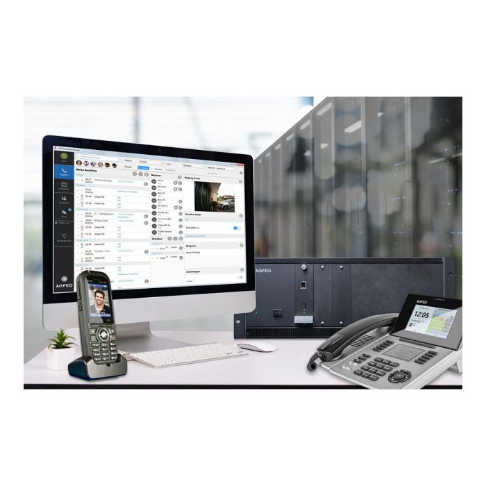 AGFEO ES 730 IT plus Centralita IP 4U Rack, 60 usuarios, Puerto USB, Ethernet LAN, Negro 2 AGFEO ES 730 IT plus Centralita IP 4U Rack, 60 usuarios, Puerto USB, Ethernet LAN, Negro 2