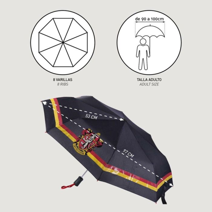 Paraguas automático cambia color harry potter t53c:53 cm 8 Paraguas automático cambia color harry potter t53c:53 cm 8