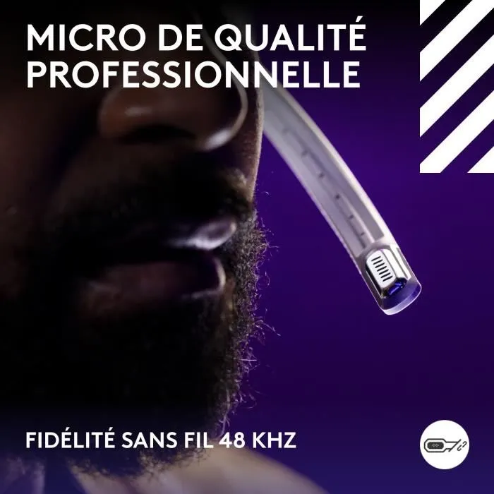 Logitech G LOG1737996545547 Auriculares para juegos inalámbricos Astro A50 Lightspeed Pro-G Graphene para Xbox, PS5, Switch, PC/Mac - Blanco 4