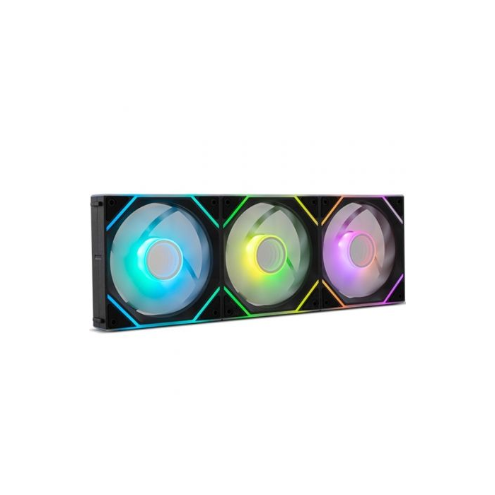 Nox NXHUMMERPROLINKBK Pack 3 Ventiladores 12cm ARGB Magnéticos PWM Control de Iluminación y Velocidad