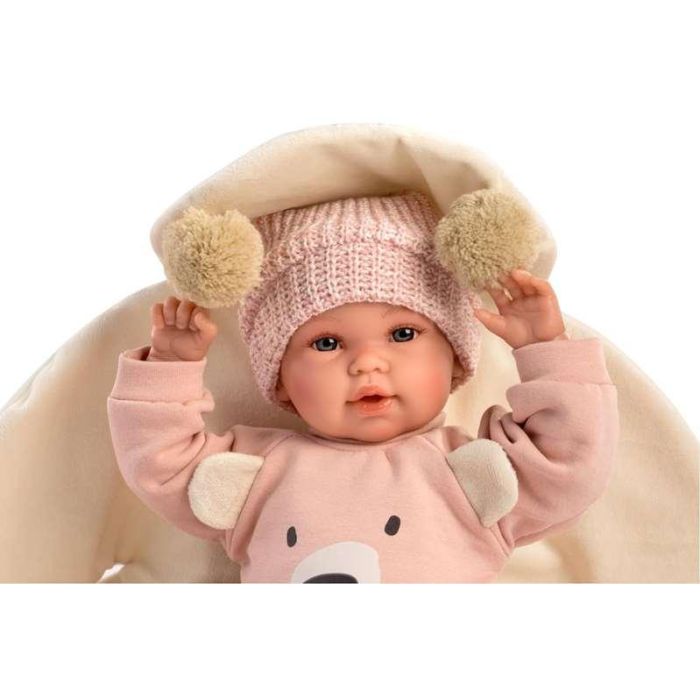 Muñeca recien nacida llorona baby osita rosa 36 cm osito.incluye el chupete.cuerpo vinilo 1 Muñeca recien nacida llorona baby osita rosa 36 cm osito.incluye el chupete.cuerpo vinilo 1