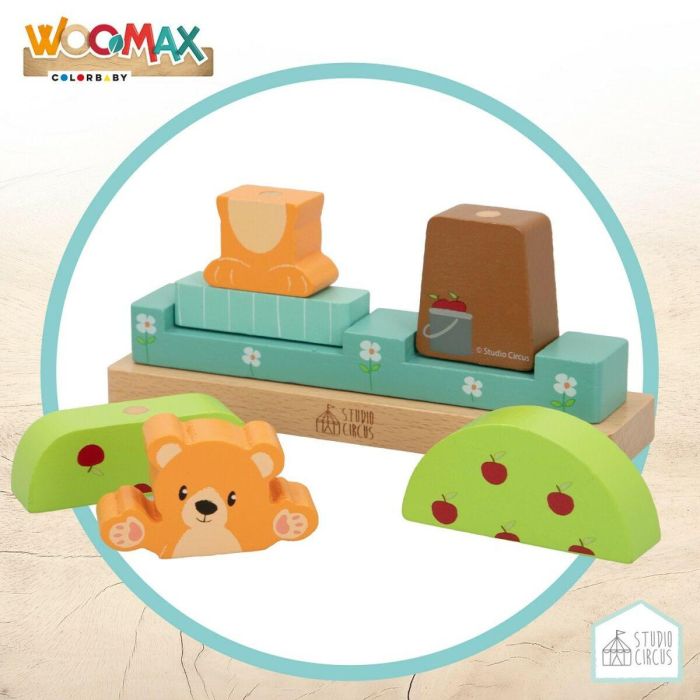 Juego de Construcción con Bloques Woomax 8 Piezas (6 Unidades) 4 Juego de Construcción con Bloques Woomax 8 Piezas (6 Unidades) 4