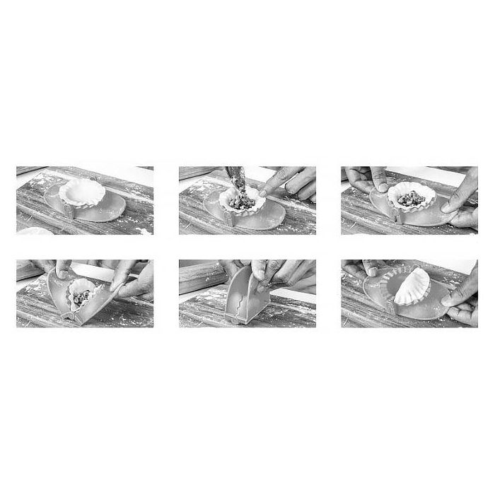 Molde para empanadillas de plástico 19x11x3.2 cm - Quttin (24 Unidades) 7 Molde para empanadillas de plástico 19x11x3.2 cm - Quttin (24 Unidades) 7