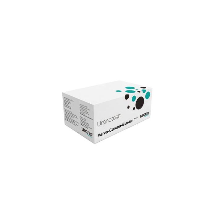 UranoVet Uranotest Economy Pack Parvo-Corona Giardia 15 Test