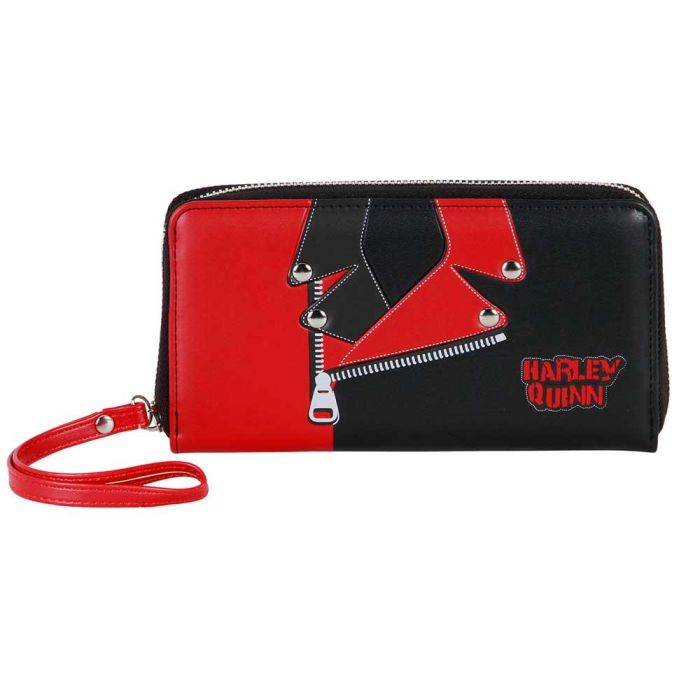 Billetero Essential Jacket DC Comics Harley Quinn Negro 1 Billetero Essential Jacket DC Comics Harley Quinn Negro 1