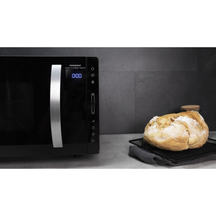 Cecotec GrandHeat 2300 Flatbed Touch Black Microondas sin Plato 23L 800W Panel Táctil 4 Cecotec GrandHeat 2300 Flatbed Touch Black Microondas sin Plato 23L 800W Panel Táctil 4