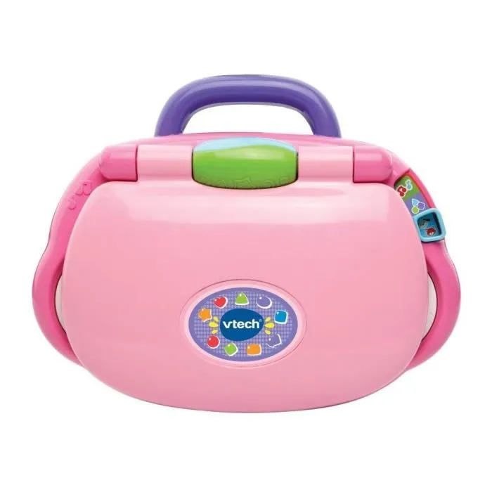 Vtech Baby Lumi Ordi Des Tout-Petits Rose Computadora para niños de 12 a 36 meses con 9 teclas interactivas 1
