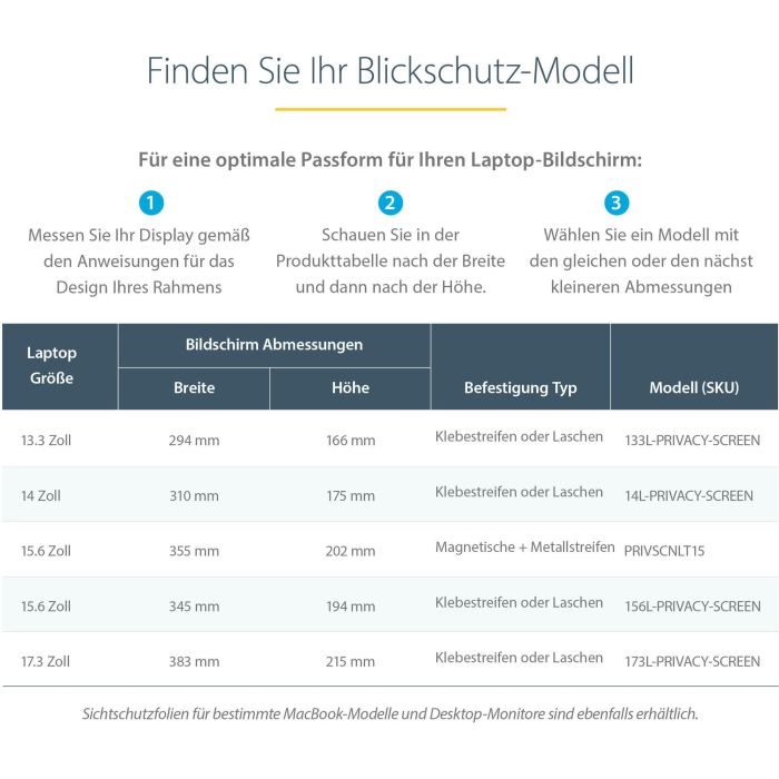 Protector de Pantalla Startech Filtro de Privacidad para Portátil de 14in - Filtro para Monitor para Pantalla Ancha 16:9 - Prote 3