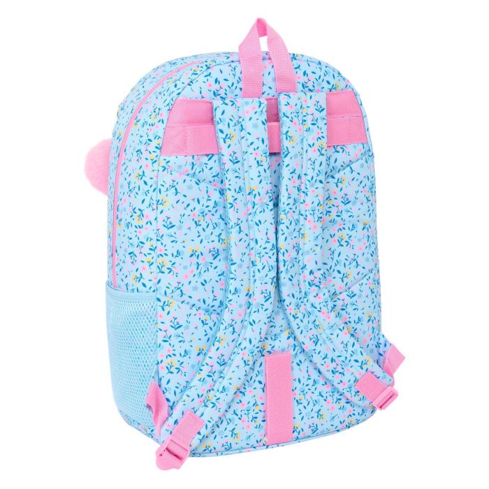 Mochila Escolar Vicky Martín Berrocal Paraíso Azul Rosa 30 x 46 x 14 cm 1