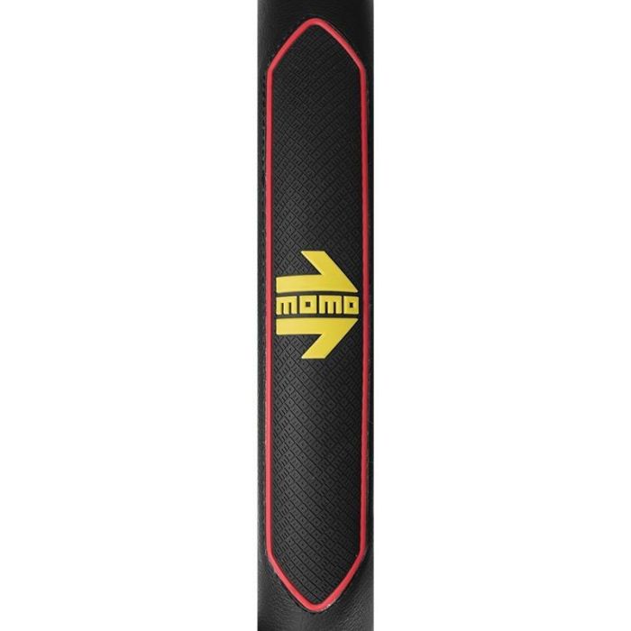 Funda Volante Momo Fast Black-Red M 38-39 cm MOMLSWC0FASBR 1
