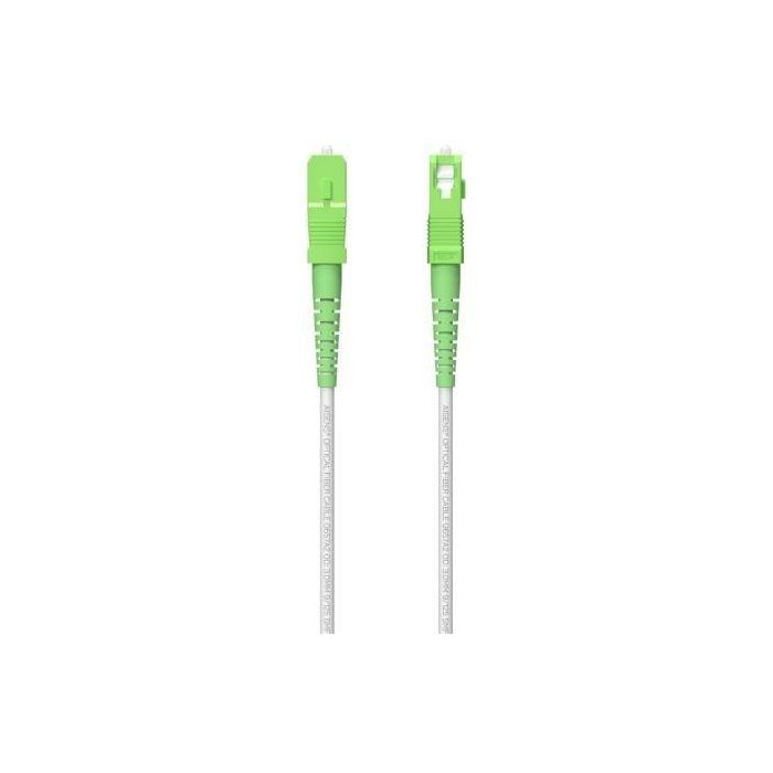 Cable de Fibra Óptica G657A2 3.0 9/125 SMF Aisens A152-0615/ LSZH/ 60m/ Blanco Cable de Fibra Óptica G657A2 3.0 9/125 SMF Aisens A152-0615/ LSZH/ 60m/ Blanco