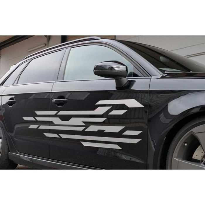 Foliatec FO33980 Pegatina para Coche Diseño Street Negro 35x150cm - PVC UV, Resistente a Intemperie y Lavado, 2 Piezas, Fácil Aplicación 1 Foliatec FO33980 Pegatina para Coche Diseño Street Negro 35x150cm - PVC UV, Resistente a Intemperie y Lavado, 2 Piezas, Fácil Aplicación 1