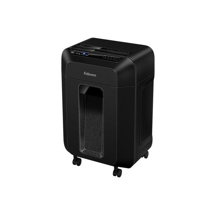 Fellowes 90M Aktenvernichter Autofeed Partikelschnitt 90 Blatt 4x12mm P-4 Negro