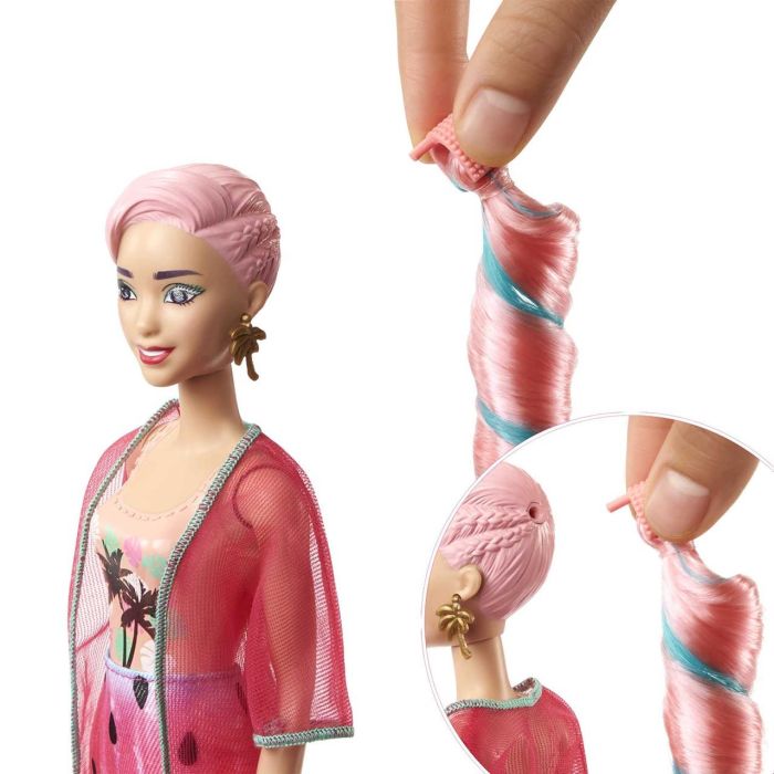 Muñeca Barbie Color Reveal Con Espuma Sandia Gtn19 Mattel 4 Muñeca Barbie Color Reveal Con Espuma Sandia Gtn19 Mattel 4