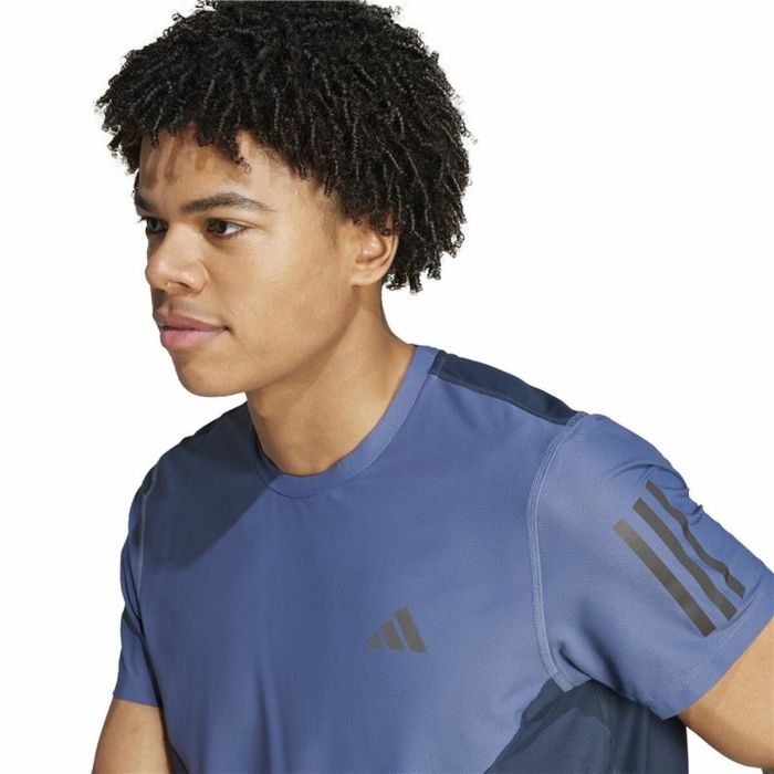 Camiseta de Manga Corta Hombre Adidas Own The Run Colorblock 2 Camiseta de Manga Corta Hombre Adidas Own The Run Colorblock 2