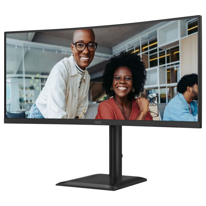 AOC CU34E4CV 86,0cm (34") 21:9 3440x1440 UltraWide QHD Curvo 120Hz 4ms HDMI/DP/USB-C Negro 16