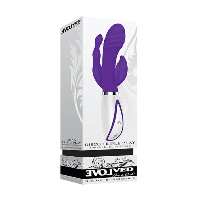 Vibrador Punto G Evolved Morado 1