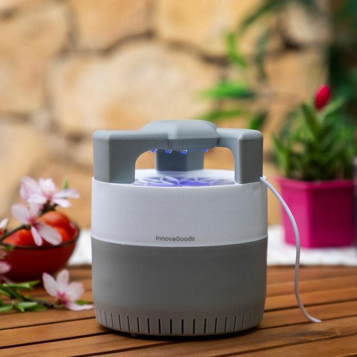 Lámpara Antimosquitos por Succión KL Silen InnovaGoods 10 Lámpara Antimosquitos por Succión KL Silen InnovaGoods 10