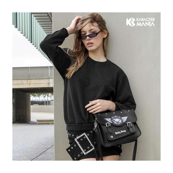 Betty Boop Bolso-Mochila Satchel Motor Love Negro PVC 27 x11,5 x20 cm 3 Betty Boop Bolso-Mochila Satchel Motor Love Negro PVC 27 x11,5 x20 cm 3