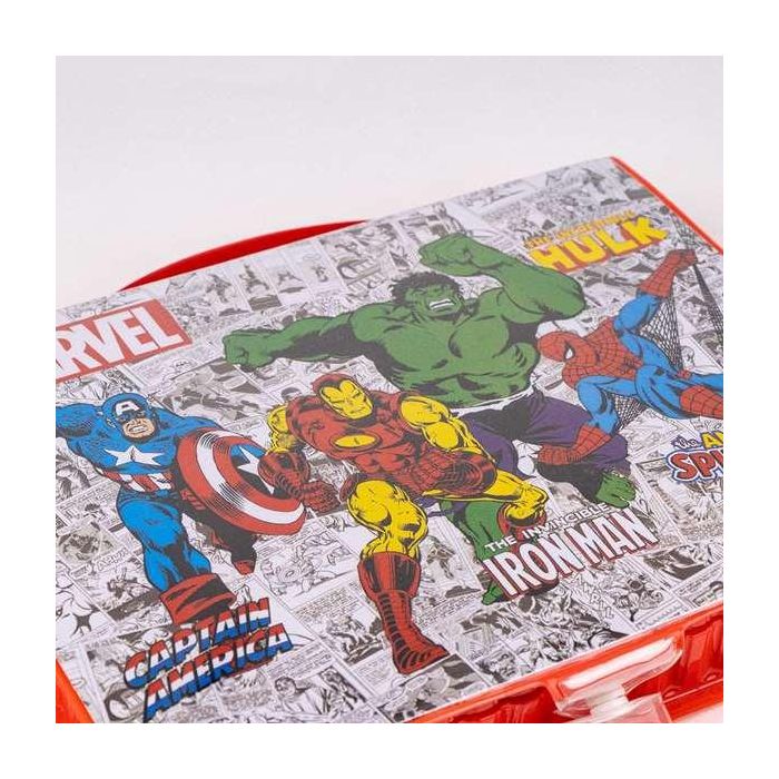 Set papelería coloreable caja marvel 2