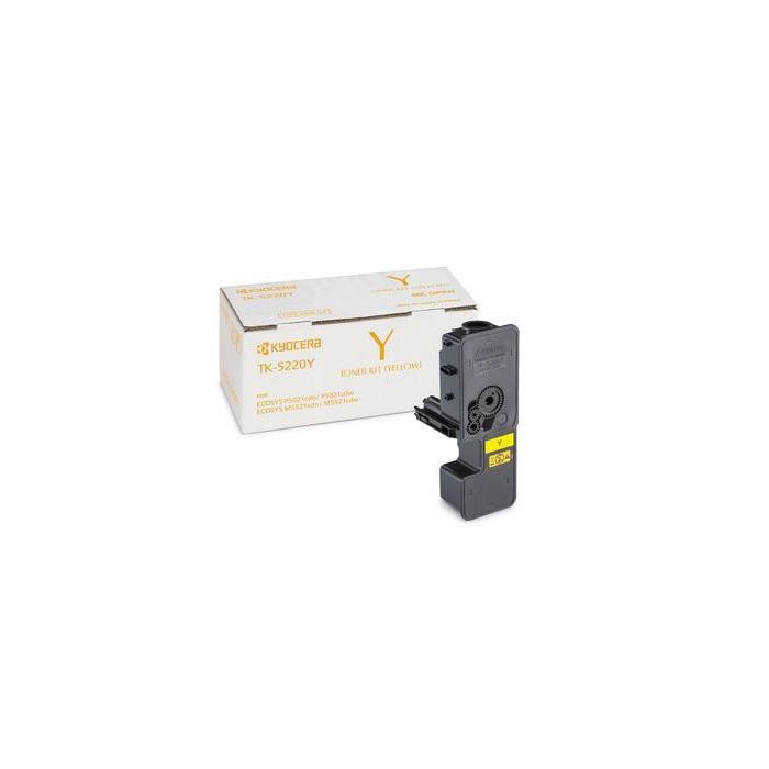 KYOCERA MITA TK-5220Y Toner amarillo ECOSYS M5521cdw/cdn, P5021cdn/cdw 1200pag KYOCERA MITA TK-5220Y Toner amarillo ECOSYS M5521cdw/cdn, P5021cdn/cdw 1200pag