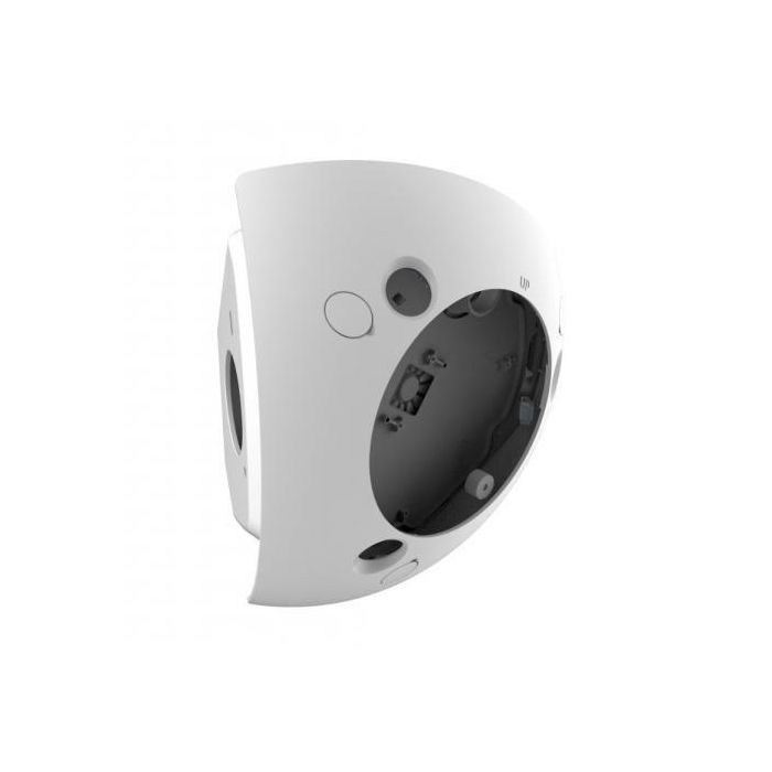 Hikvision Soporte a esquina de pared para cámara, Aluminum alloy y plástico, uso interior