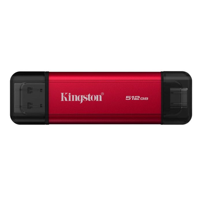 Kingston SSD Portátil Dual USB-A/C 512GB SPSD/512GB, USB 3.2 Gen 2, Hasta 1050MB/s Lectura, 950MB/s Escritura
