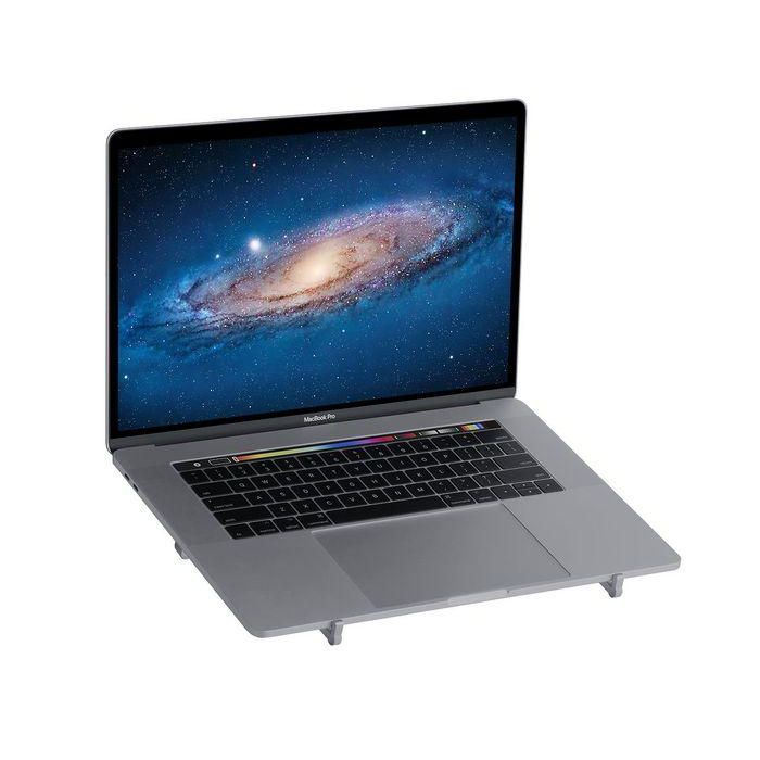 Rain Design mBar pro Space Gray - Soporte ergonómico portátil para MacBook, eleva y optimiza la visualización y escritura 9