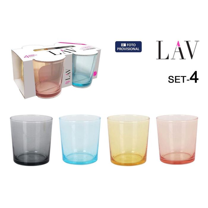 Vaso para Cerveza LAV BDG386PFT4.60 4 Piezas (6 Unidades) 1 Vaso para Cerveza LAV BDG386PFT4.60 4 Piezas (6 Unidades) 1
