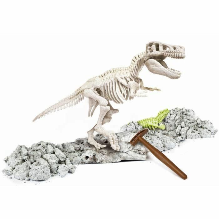 Clementoni Archéo Ludic Kit de Excavación T-Rex Fosforescente - Descubre y Arma Esqueleto Fósil - Ciencia y Juego 7+ años 4 Clementoni Archéo Ludic Kit de Excavación T-Rex Fosforescente - Descubre y Arma Esqueleto Fósil - Ciencia y Juego 7+ años 4
