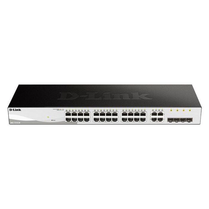 D-Link DGS-1210-28 Switch de Red Gestionable Inteligente 24 Puertos RJ-45 Gigabit y 4 Puertos SFP con Seguridad Avanzada 0 D-Link DGS-1210-28 Switch de Red Gestionable Inteligente 24 Puertos RJ-45 Gigabit y 4 Puertos SFP con Seguridad Avanzada 0