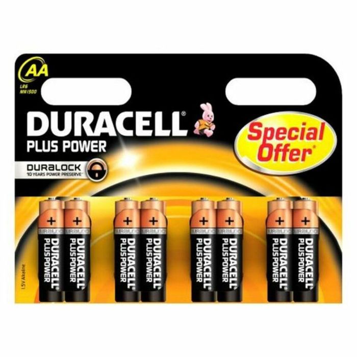Pilas Alcalinas DURACELL LR06 LR6 AA 1.5V (8 pcs) 4 Pilas Alcalinas DURACELL LR06 LR6 AA 1.5V (8 pcs) 4