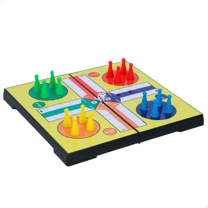 Parchís Colorbaby 20 x 2 x 20 cm (18 Piezas) (12 Unidades) Magnético Viajes 1